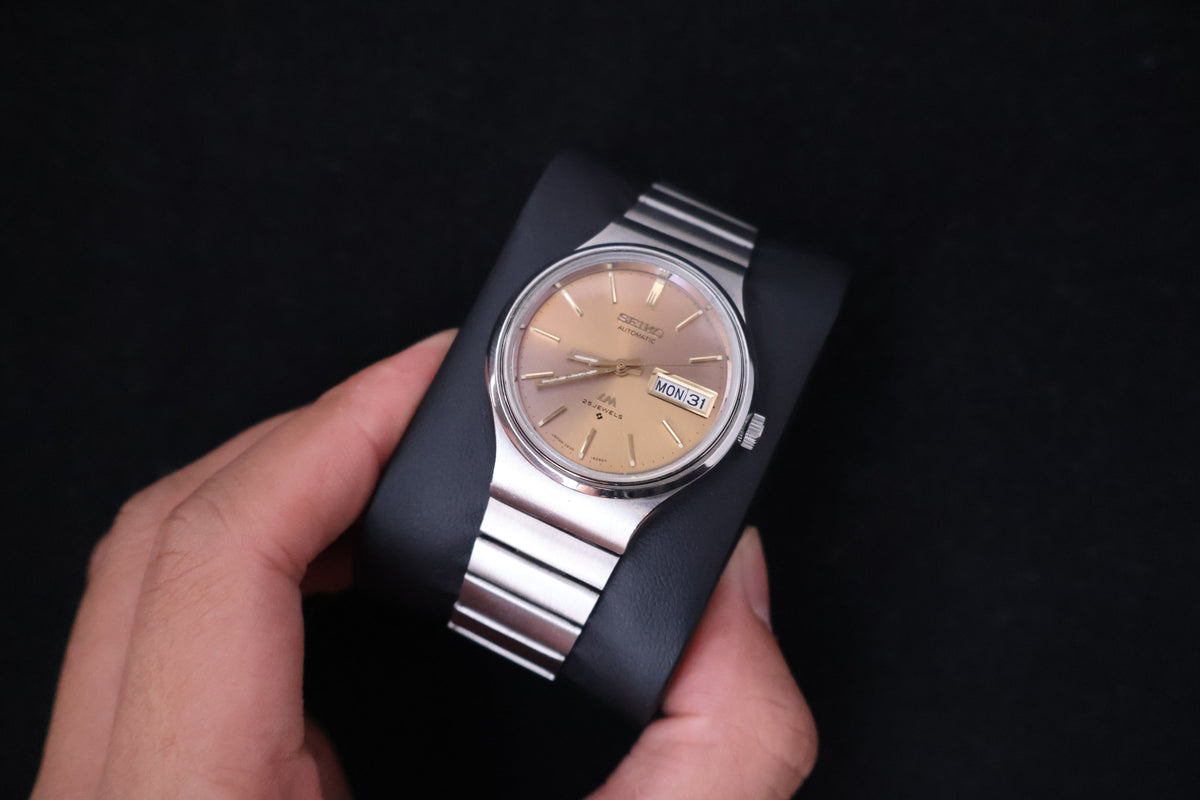 (SERVICED) Rare Vintage 1972 Seiko Lord Matic LM 23 Jewels 5606-6040