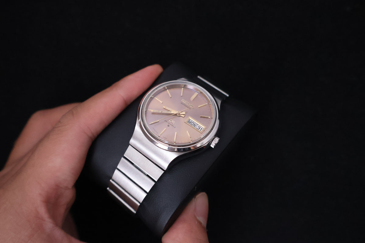 (SERVICED) Rare Vintage 1972 Seiko Lord Matic LM 23 Jewels 5606-6040