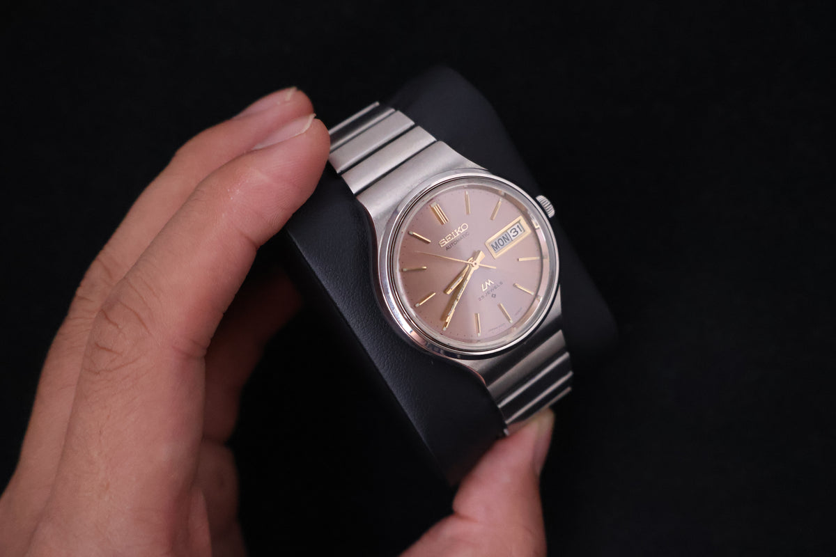(SERVICED) Rare Vintage 1972 Seiko Lord Matic LM 23 Jewels 5606-6040