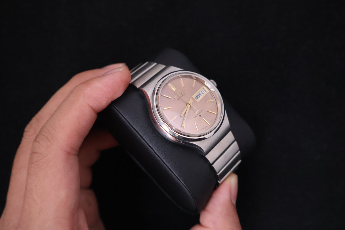 (SERVICED) Rare Vintage 1972 Seiko Lord Matic LM 23 Jewels 5606-6040