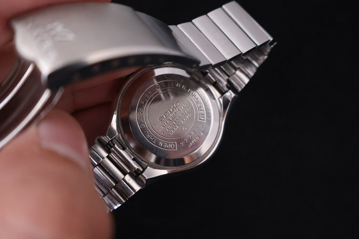 (SERVICED) Rare Vintage 1972 Seiko Lord Matic LM 23 Jewels 5606-6040