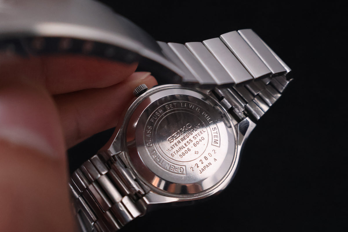 (SERVICED) Rare Vintage 1972 Seiko Lord Matic LM 23 Jewels 5606-6040