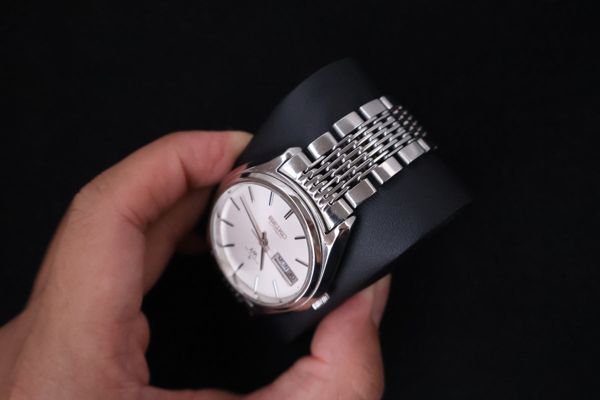 (SERVICED) Rare Vintage 1975 Seiko Lord Matic LM 23 Jewels 5606-8051