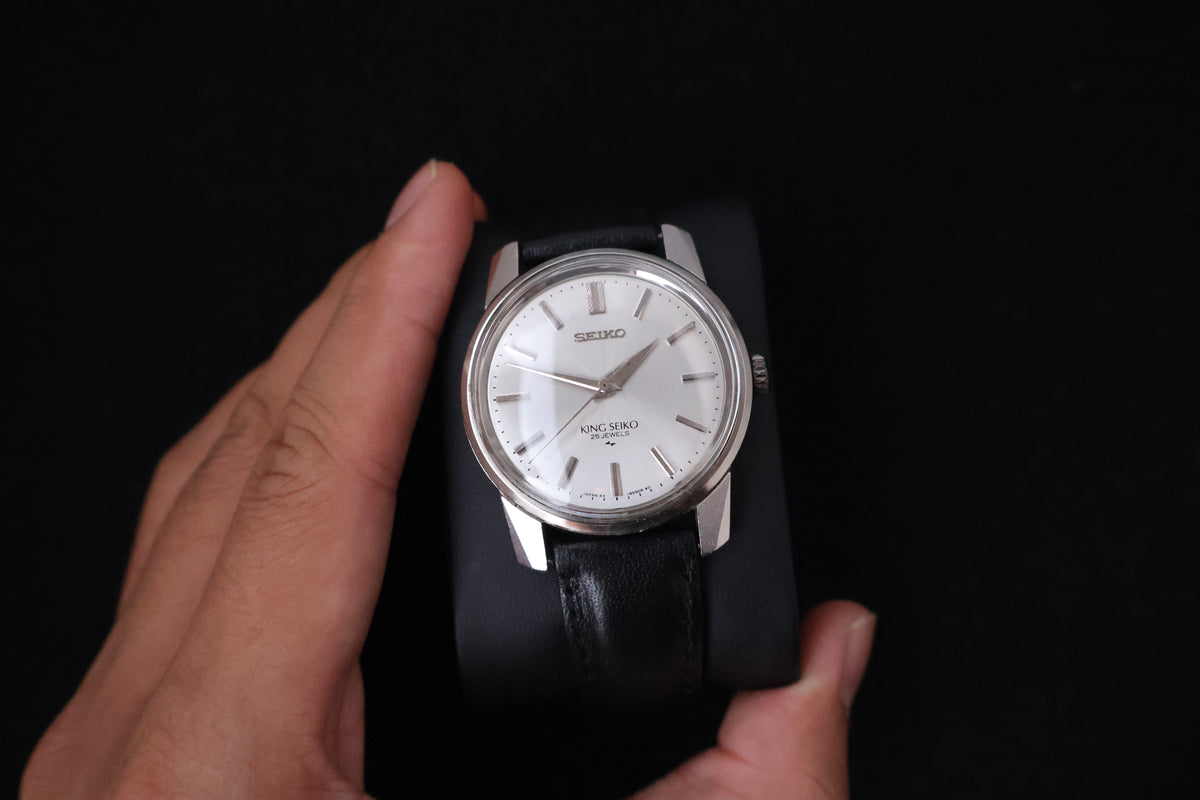 (SERVICED) Rare Vintage 1964 King Seiko 44KS 25 Jewels - 44-9990