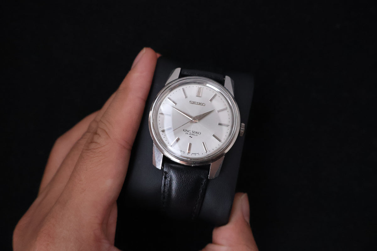 (SERVICED) Rare Vintage 1964 King Seiko 44KS 25 Jewels - 44-9990