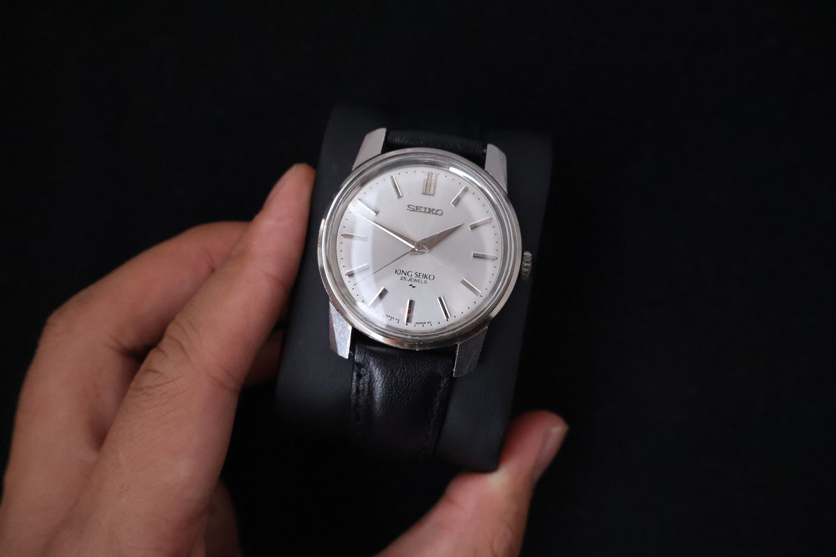 (SERVICED) Rare Vintage 1964 King Seiko 44KS 25 Jewels - 44-9990