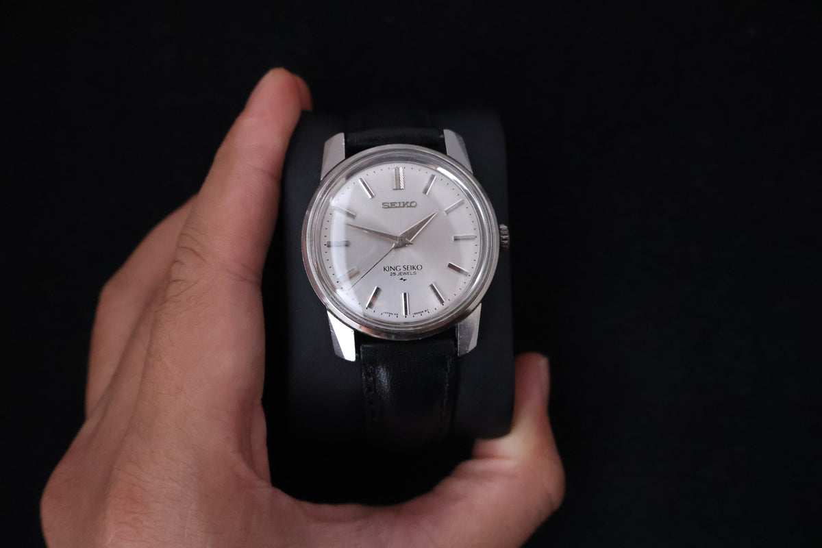 (SERVICED) Rare Vintage 1964 King Seiko 44KS 25 Jewels - 44-9990