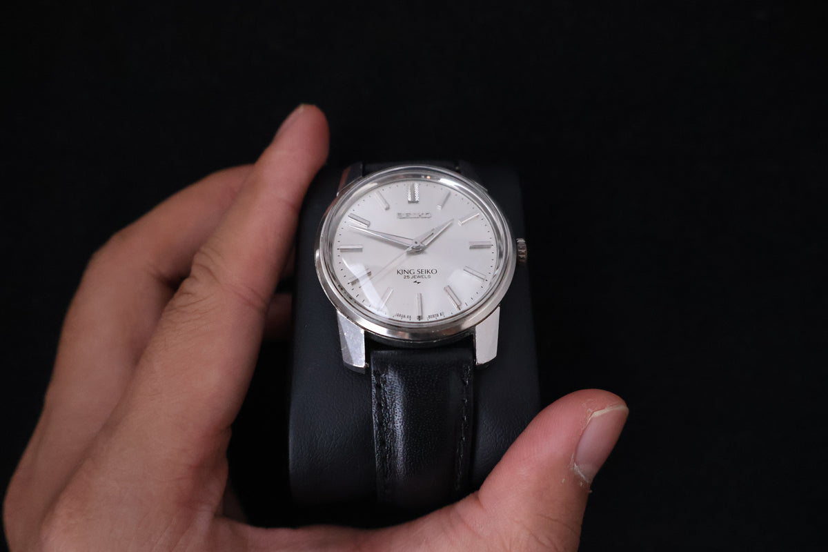 (SERVICED) Rare Vintage 1964 King Seiko 44KS 25 Jewels - 44-9990