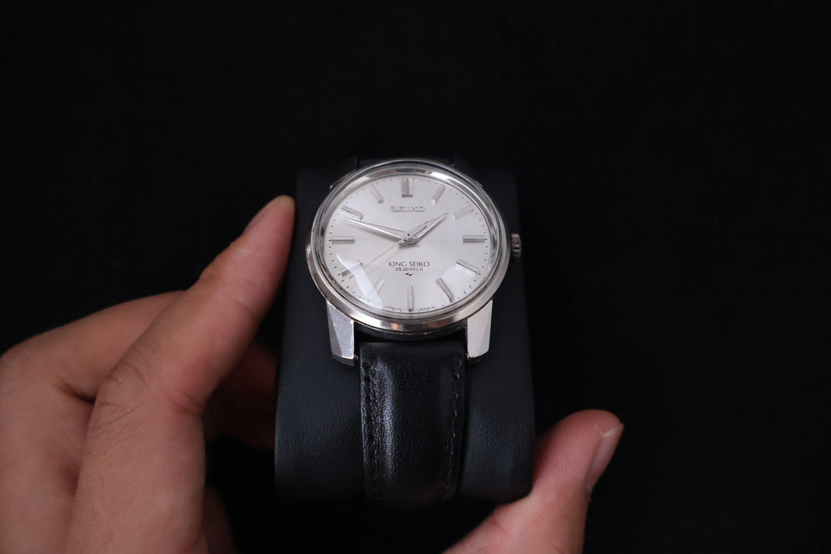 (SERVICED) Rare Vintage 1964 King Seiko 44KS 25 Jewels - 44-9990
