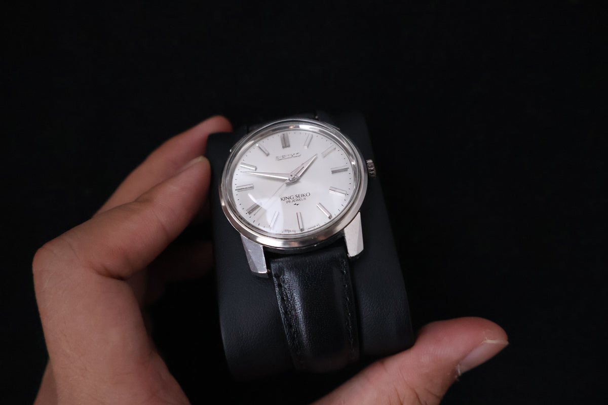 (SERVICED) Rare Vintage 1964 King Seiko 44KS 25 Jewels - 44-9990