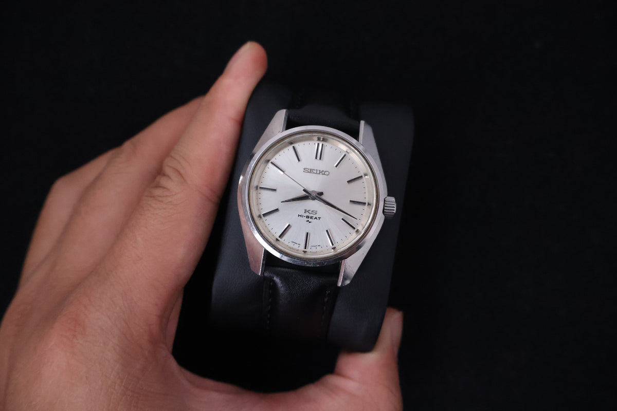 (SERVICED) Rare Vintage 1969 Seiko King Seiko 45KS Hi-Beat 25 Jewels - 45-7000