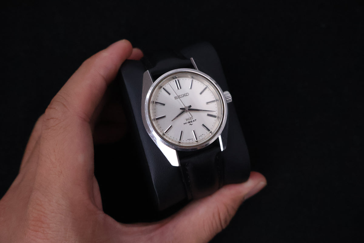(SERVICED) Rare Vintage 1969 Seiko King Seiko 45KS Hi-Beat 25 Jewels - 45-7000