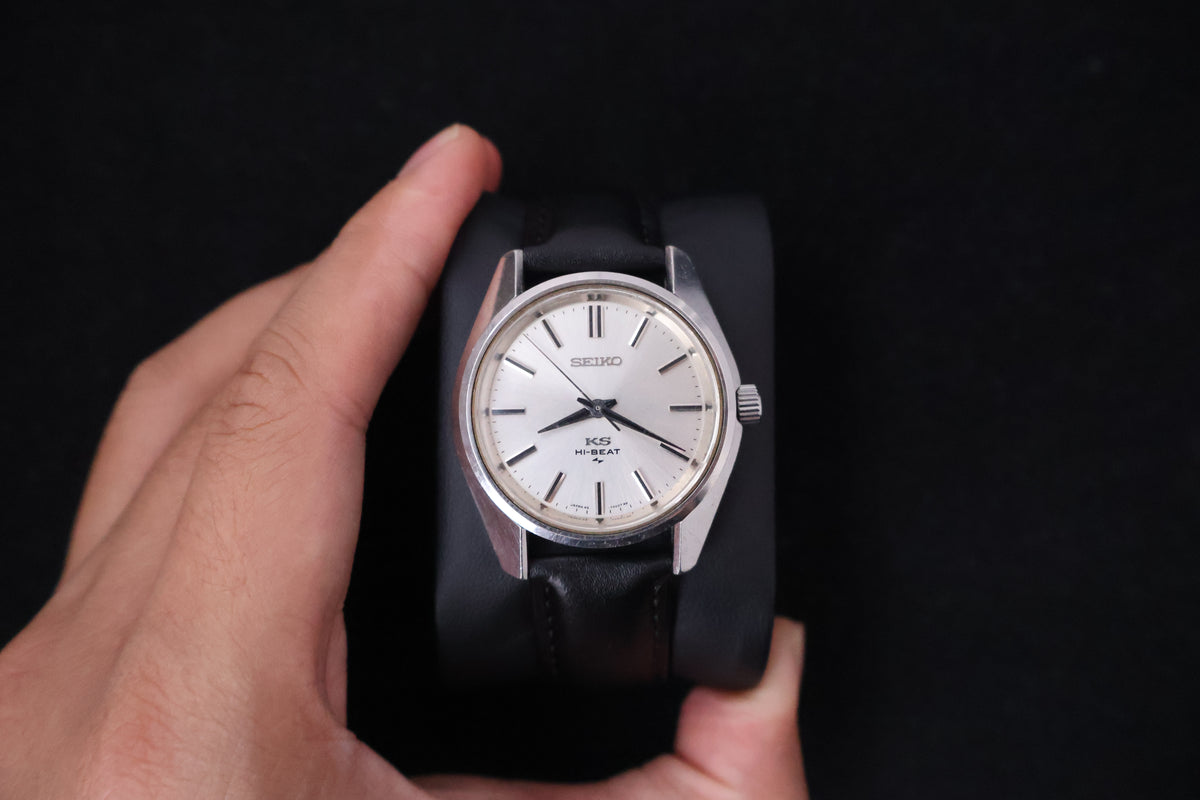 (SERVICED) Rare Vintage 1969 Seiko King Seiko 45KS Hi-Beat 25 Jewels - 45-7000