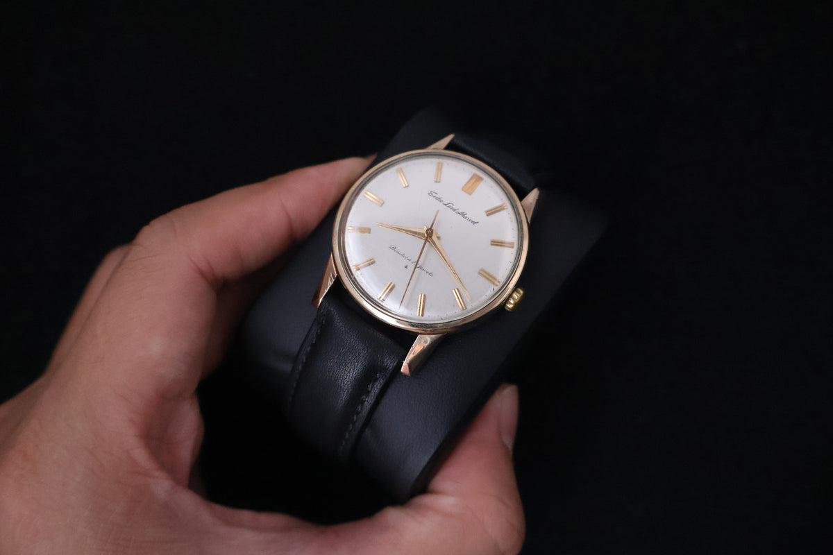 (SERVICED) Rare Vintage 1960s Seiko Lord Marvel 14K Gold Filled 23 Jewels