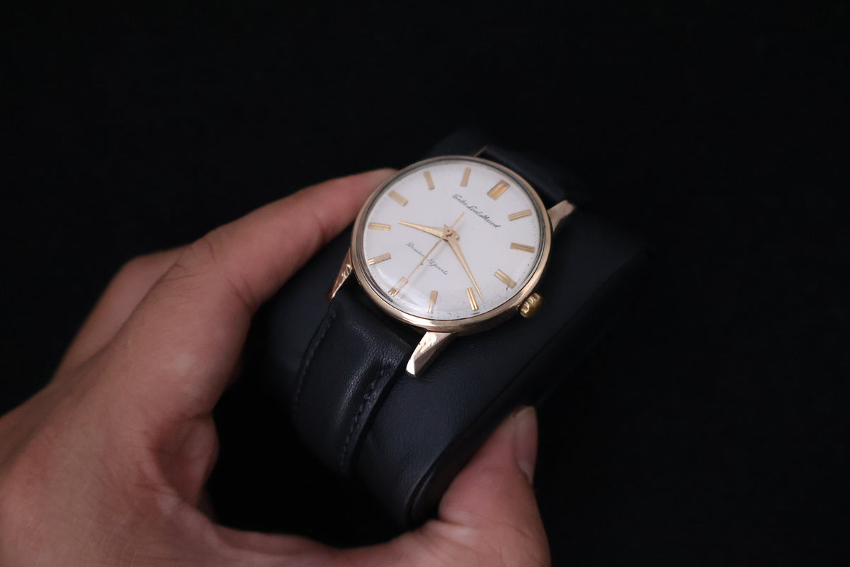 (SERVICED) Rare Vintage 1960s Seiko Lord Marvel 14K Gold Filled 23 Jewels