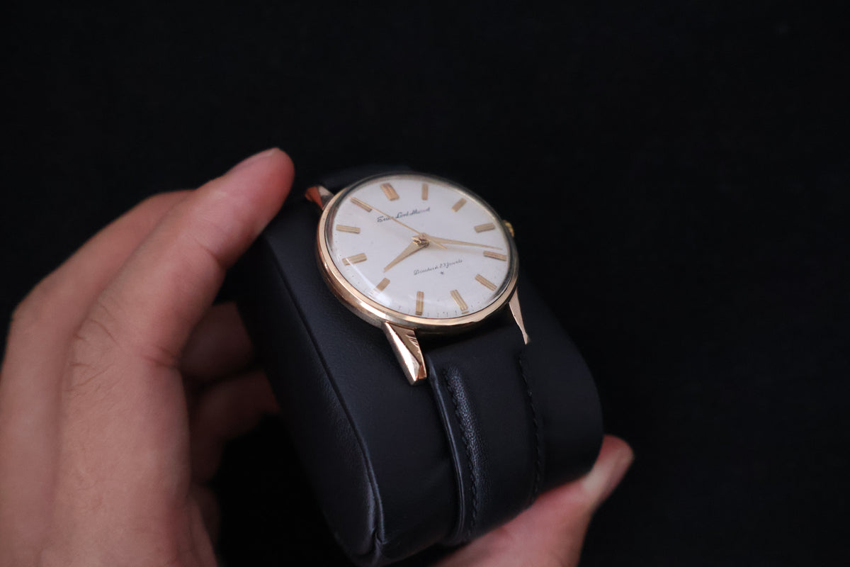 (SERVICED) Rare Vintage 1960s Seiko Lord Marvel 14K Gold Filled 23 Jewels