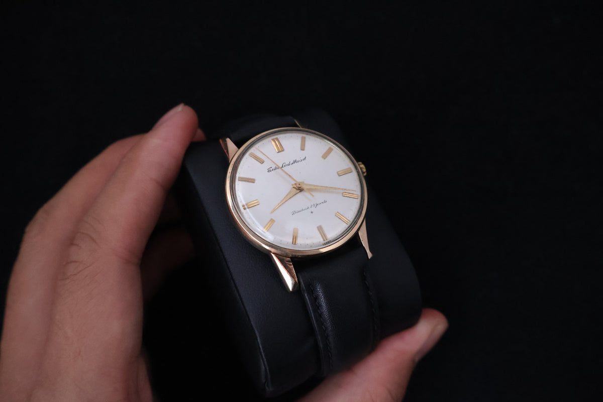 (SERVICED) Rare Vintage 1960s Seiko Lord Marvel 14K Gold Filled 23 Jewels