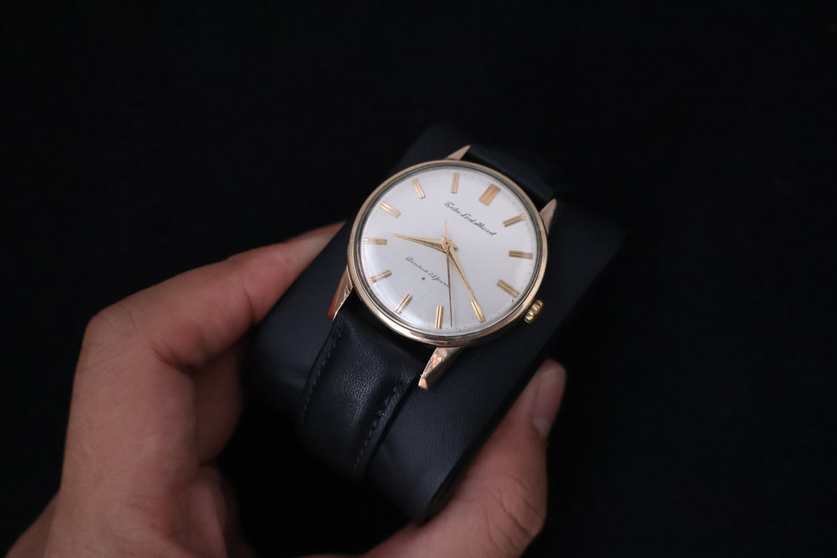 (SERVICED) Rare Vintage 1960s Seiko Lord Marvel 14K Gold Filled 23 Jewels