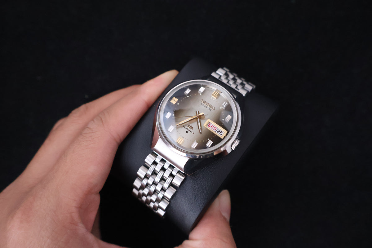 (SERVICED) Rare Vintage 1973 Seiko Lord Matic LM 25 Jewels 5606-7290