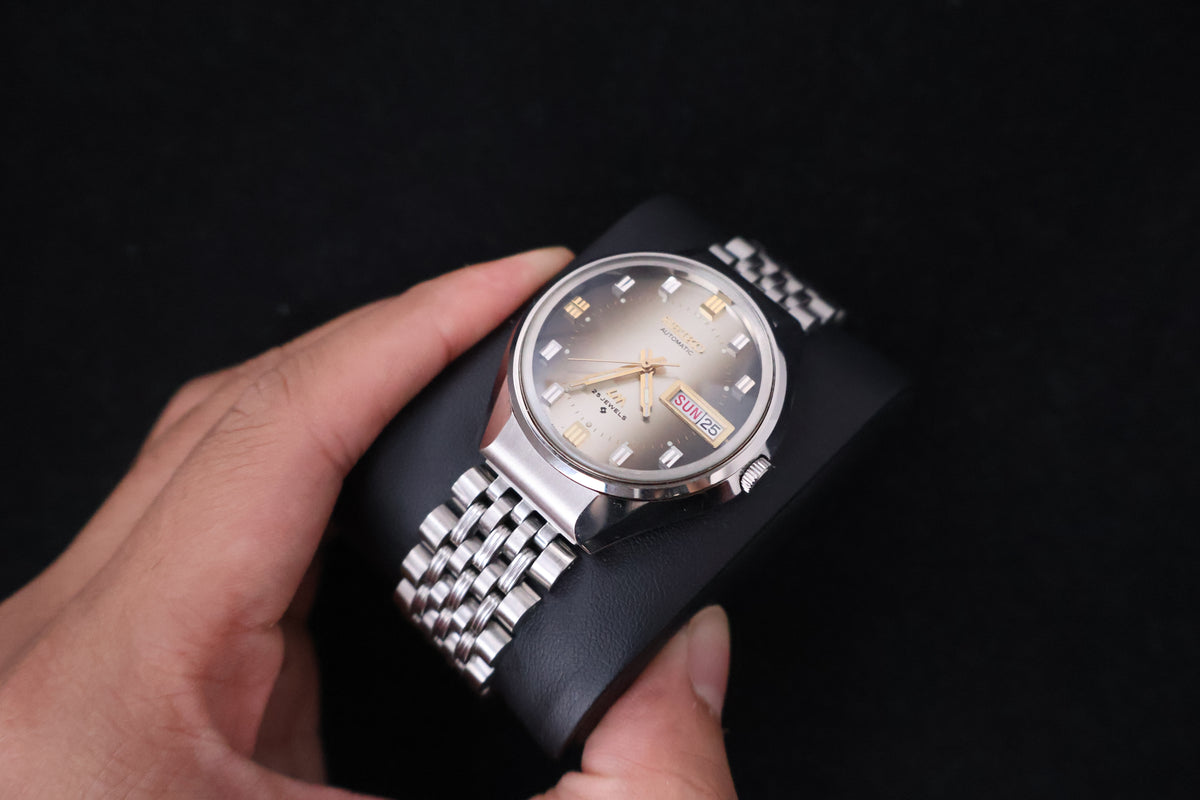 (SERVICED) Rare Vintage 1973 Seiko Lord Matic LM 25 Jewels 5606-7290