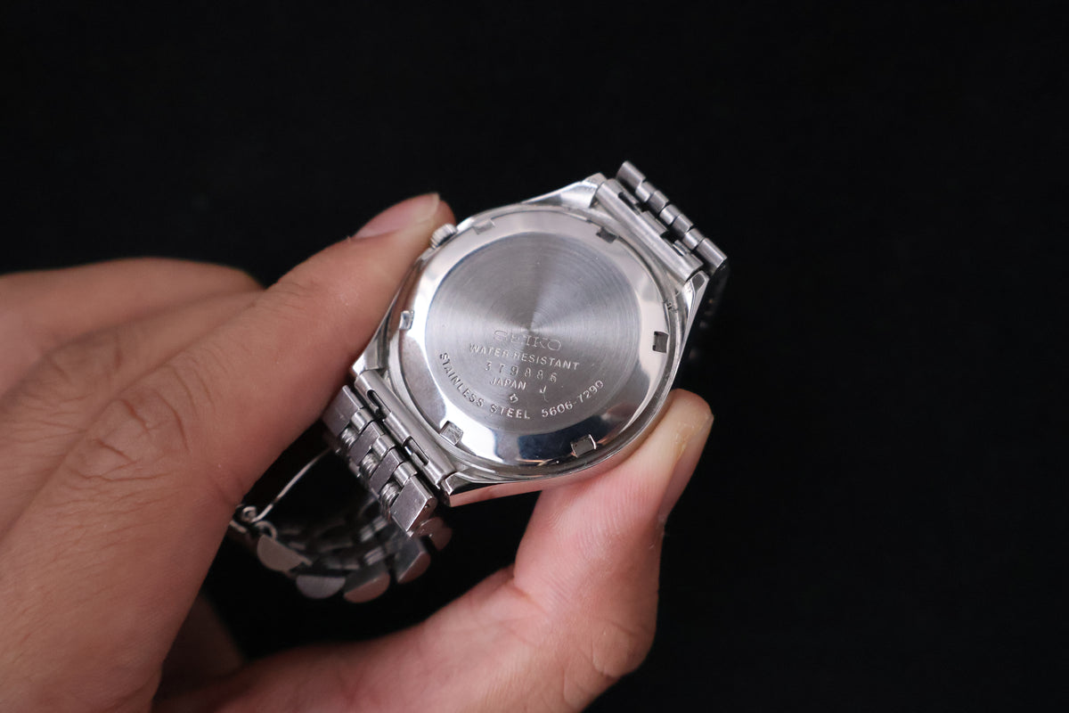 (SERVICED) Rare Vintage 1973 Seiko Lord Matic LM 25 Jewels 5606-7290