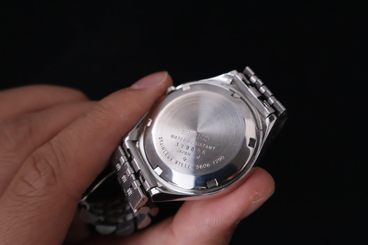 (SERVICED) Rare Vintage 1973 Seiko Lord Matic LM 25 Jewels 5606-7290