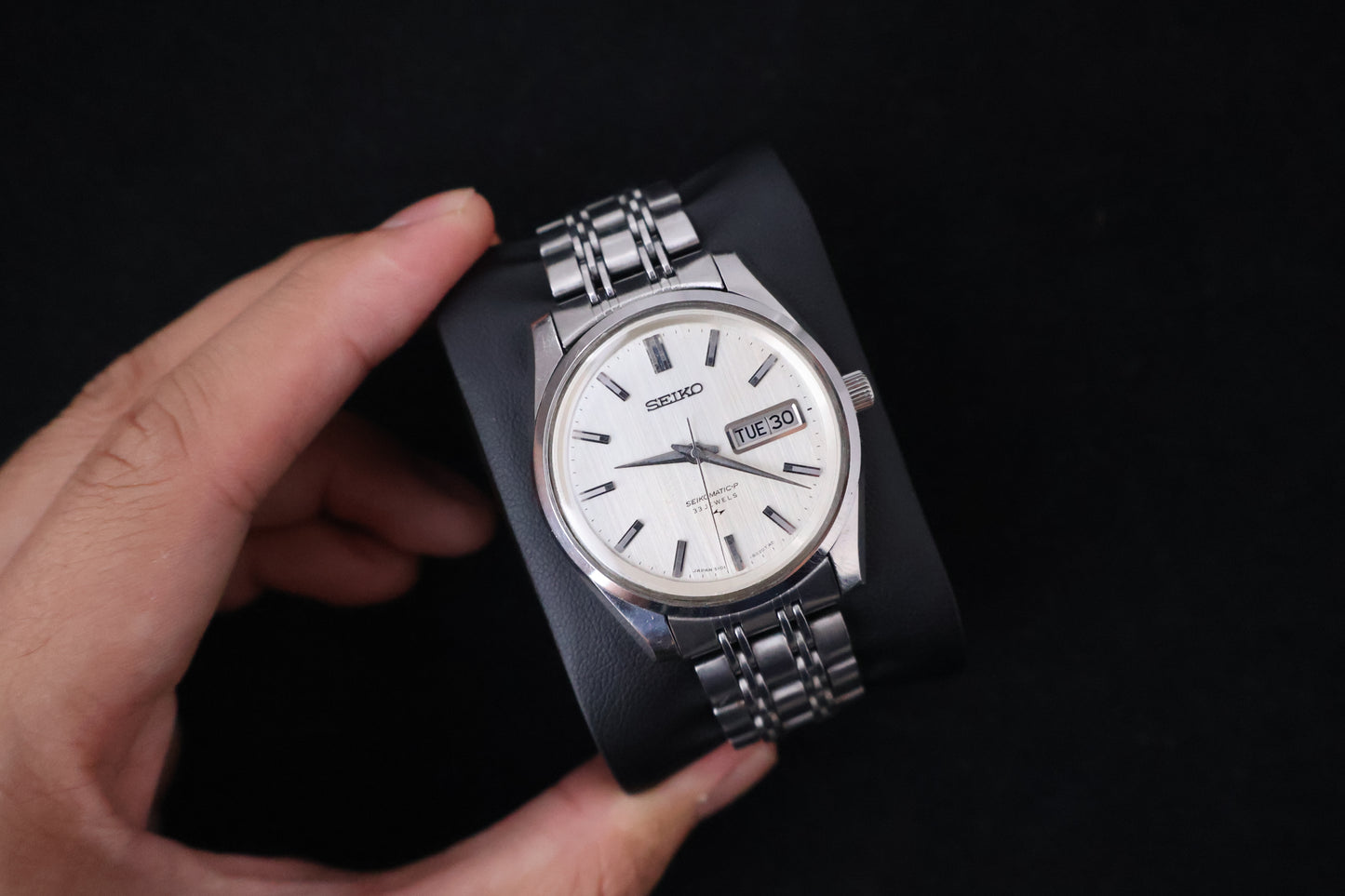 (SERVICED) Rare Vintage 1967 Seiko Seikomatic-P 33 Jewels 5106-8010