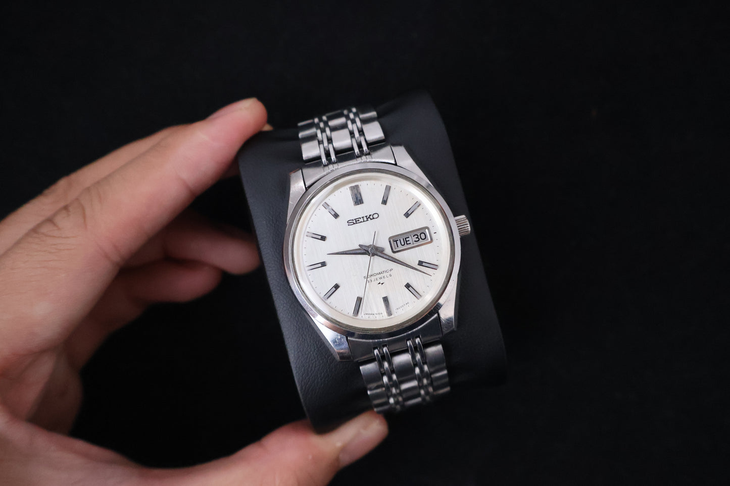 (SERVICED) Rare Vintage 1967 Seiko Seikomatic-P 33 Jewels 5106-8010