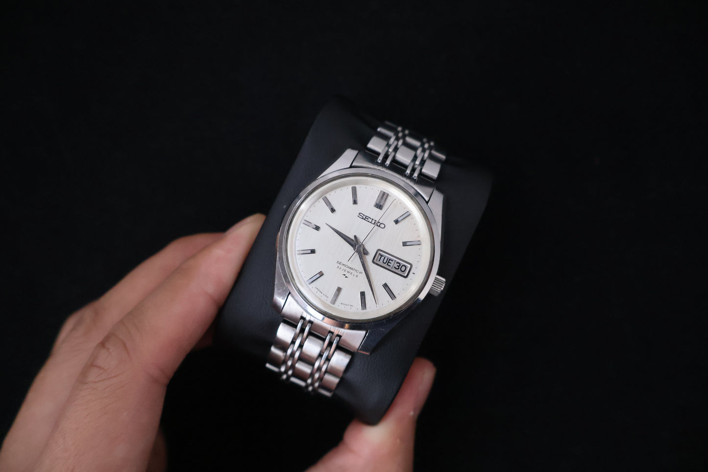 (SERVICED) Rare Vintage 1967 Seiko Seikomatic-P 33 Jewels 5106-8010