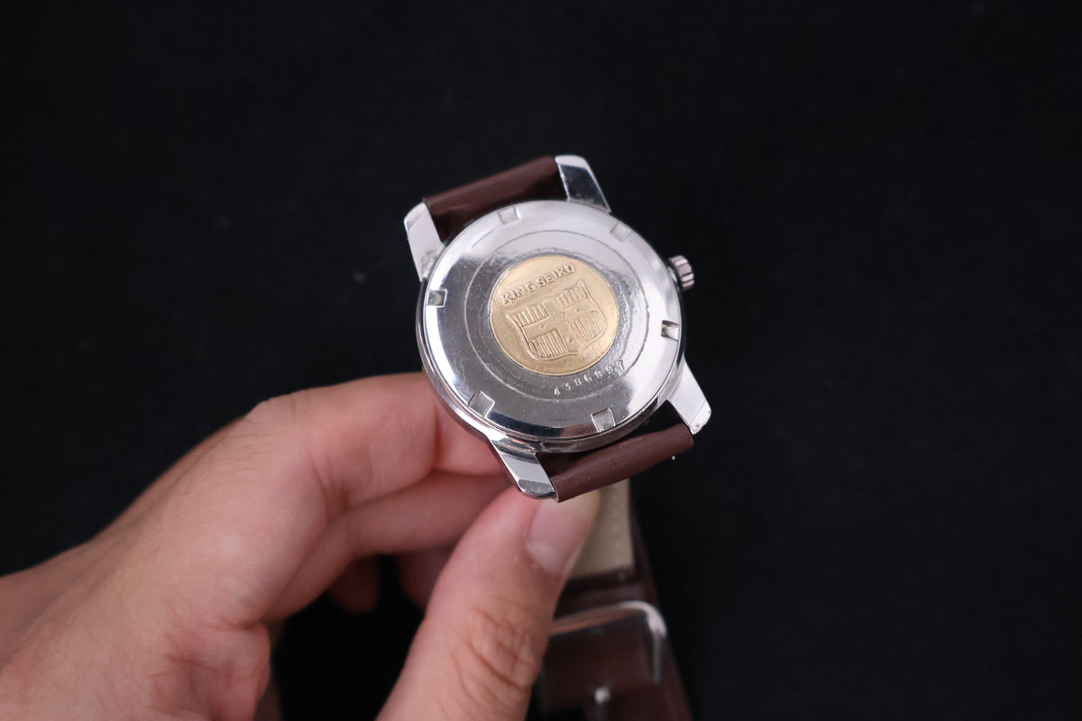 (SERVICED) Rare Vintage 1964 Seiko King Seiko 44KS 25 Jewels - 44-9990