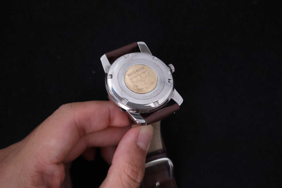 (SERVICED) Rare Vintage 1964 Seiko King Seiko 44KS 25 Jewels - 44-9990