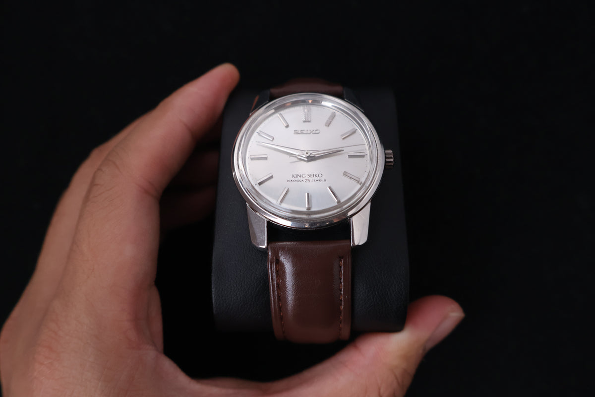 (SERVICED) Rare Vintage 1964 Seiko King Seiko 44KS 25 Jewels - 44-9990