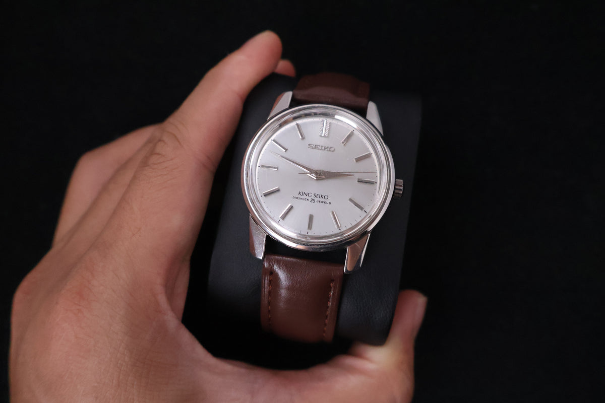 (SERVICED) Rare Vintage 1964 Seiko King Seiko 44KS 25 Jewels - 44-9990