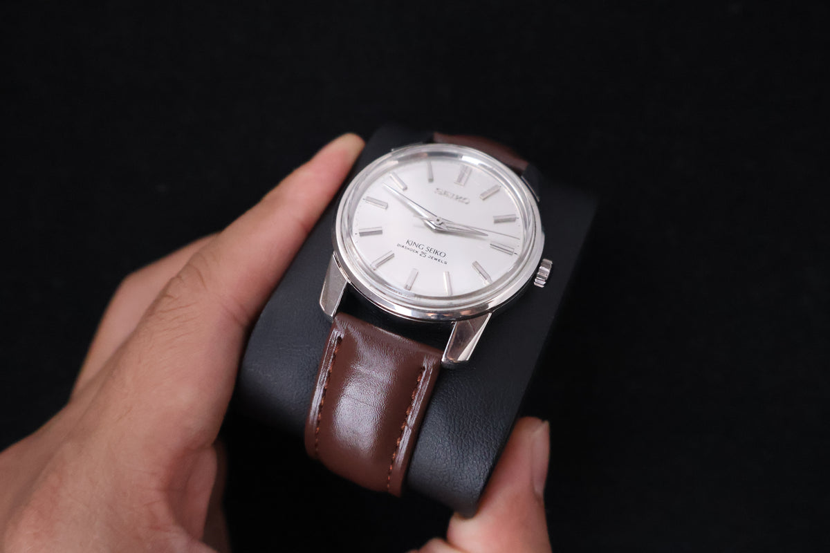 (SERVICED) Rare Vintage 1964 Seiko King Seiko 44KS 25 Jewels - 44-9990