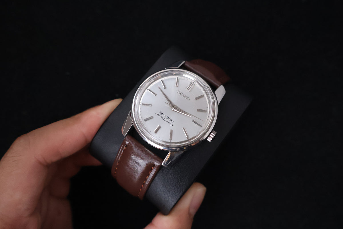 (SERVICED) Rare Vintage 1964 Seiko King Seiko 44KS 25 Jewels - 44-9990
