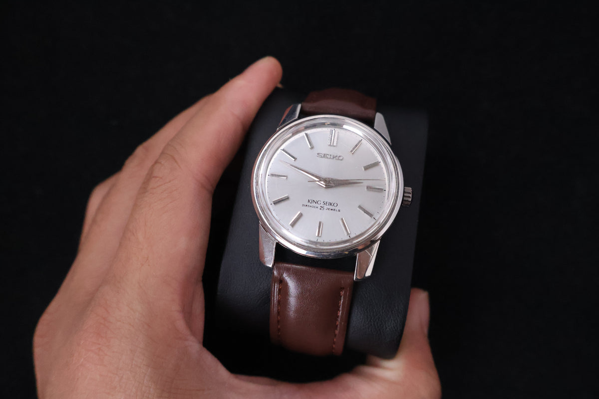 (SERVICED) Rare Vintage 1964 Seiko King Seiko 44KS 25 Jewels - 44-9990