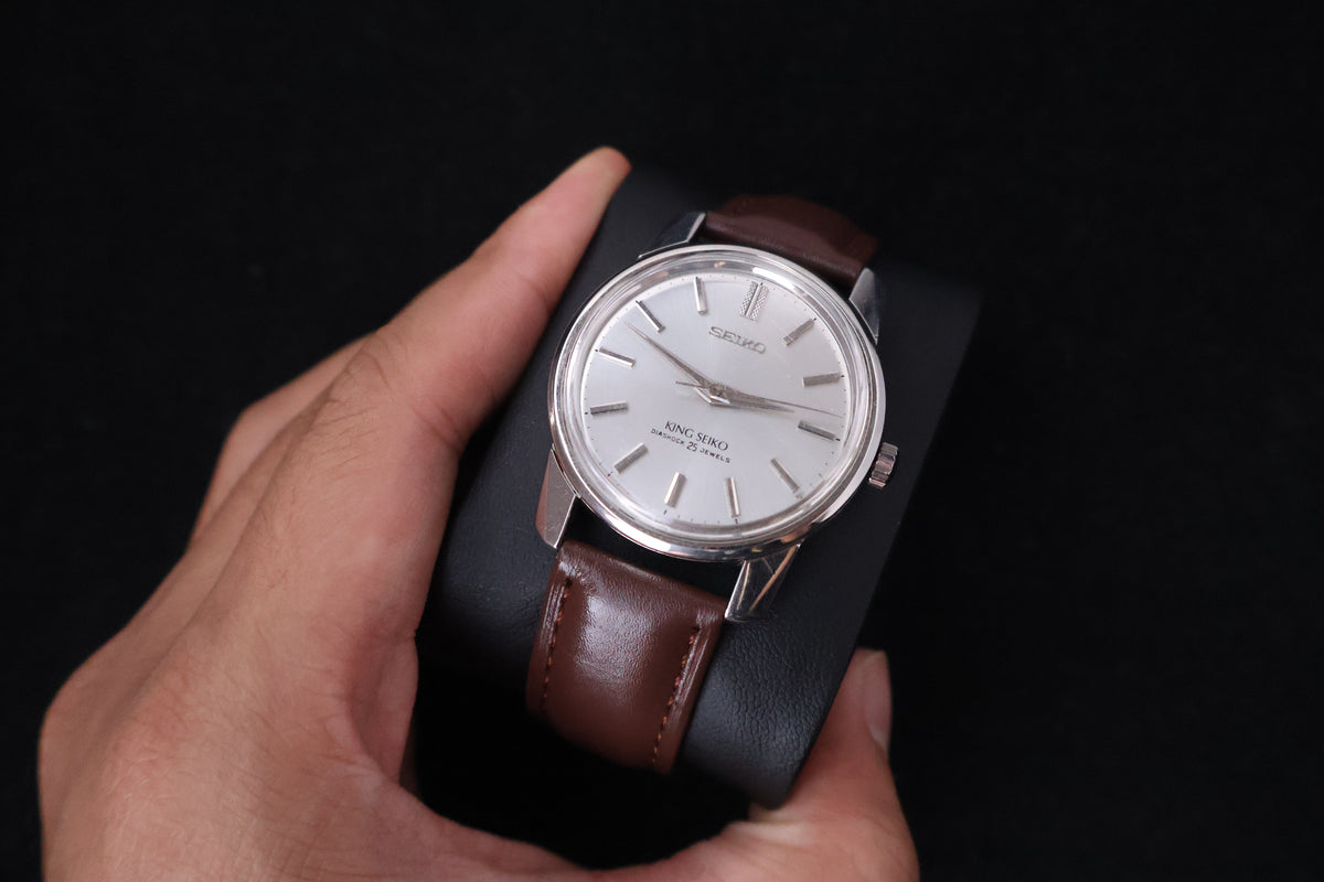 (SERVICED) Rare Vintage 1964 Seiko King Seiko 44KS 25 Jewels - 44-9990