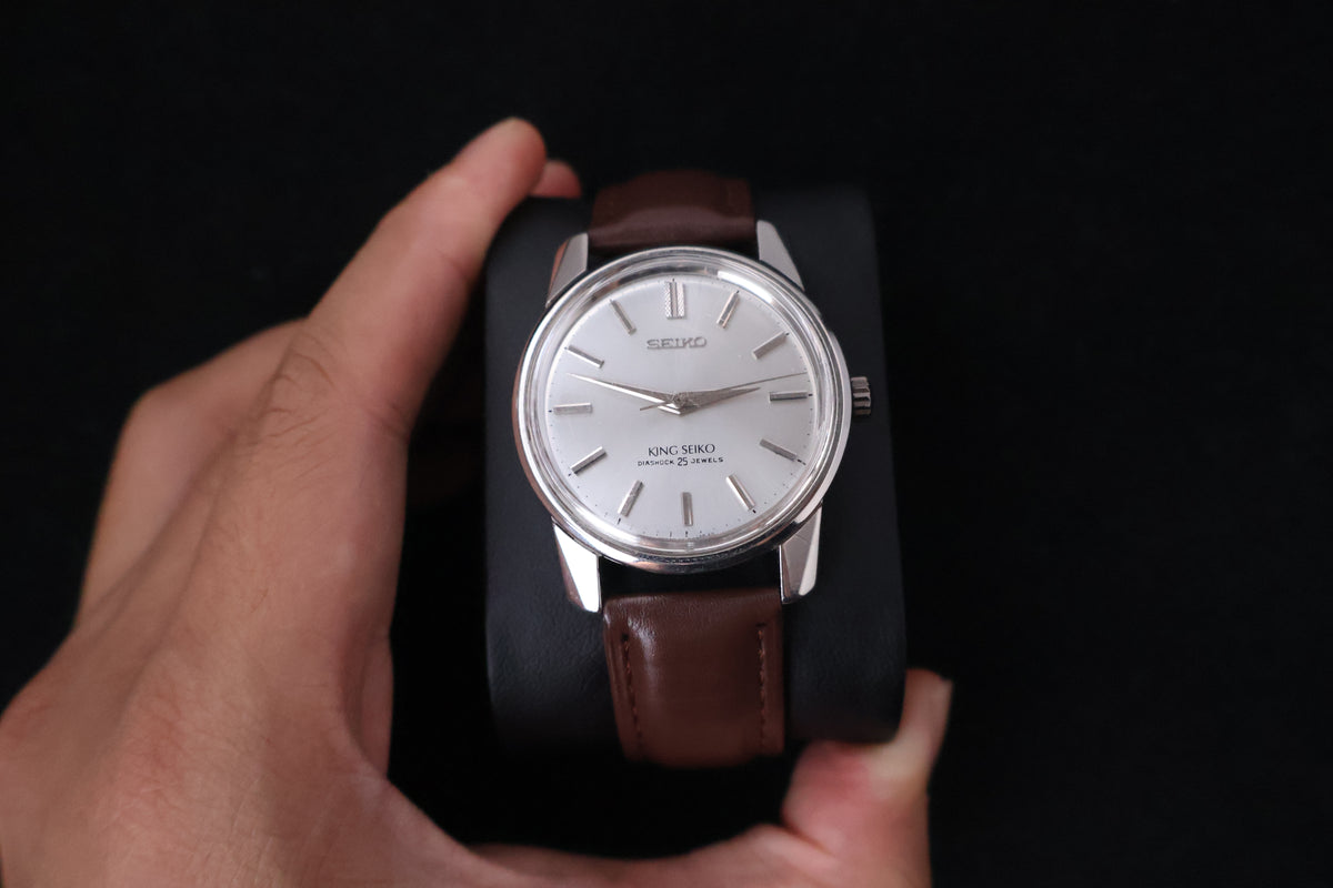 (SERVICED) Rare Vintage 1964 Seiko King Seiko 44KS 25 Jewels - 44-9990