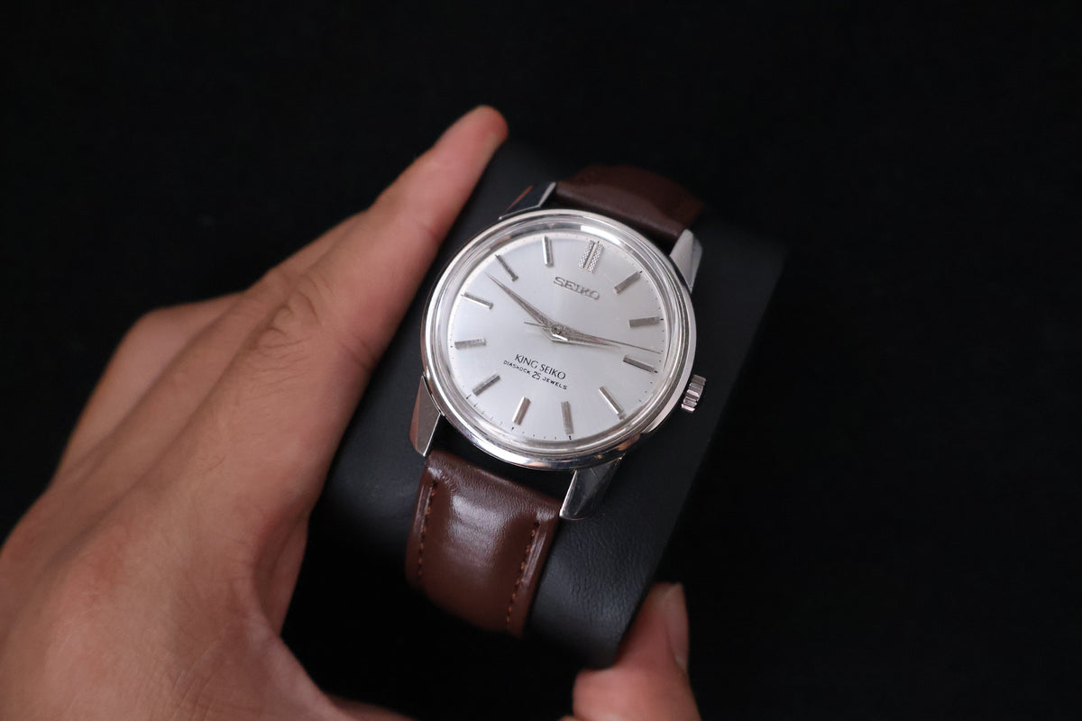 (SERVICED) Rare Vintage 1964 Seiko King Seiko 44KS 25 Jewels - 44-9990