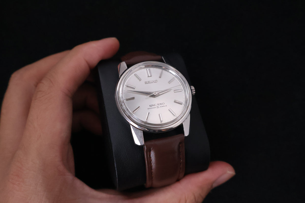 (SERVICED) Rare Vintage 1964 Seiko King Seiko 44KS 25 Jewels - 44-9990