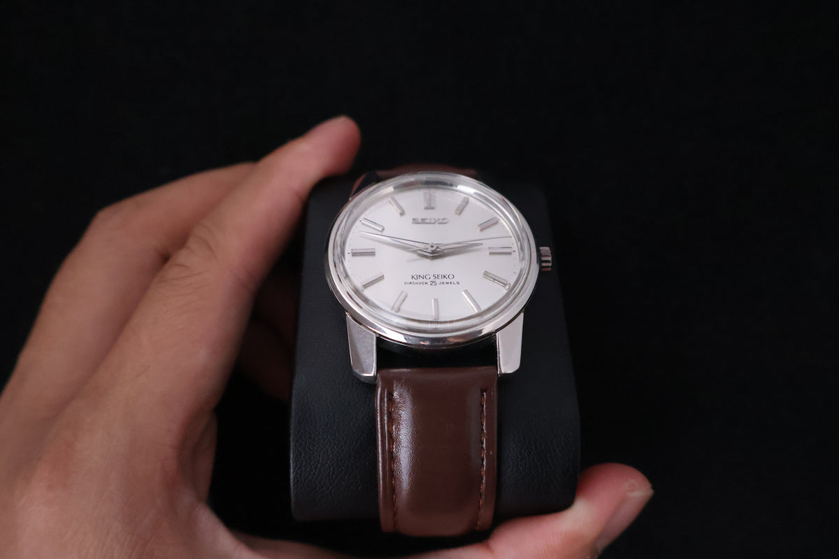 (SERVICED) Rare Vintage 1964 Seiko King Seiko 44KS 25 Jewels - 44-9990
