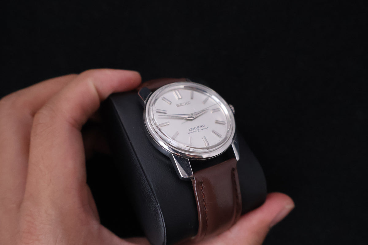 (SERVICED) Rare Vintage 1964 Seiko King Seiko 44KS 25 Jewels - 44-9990