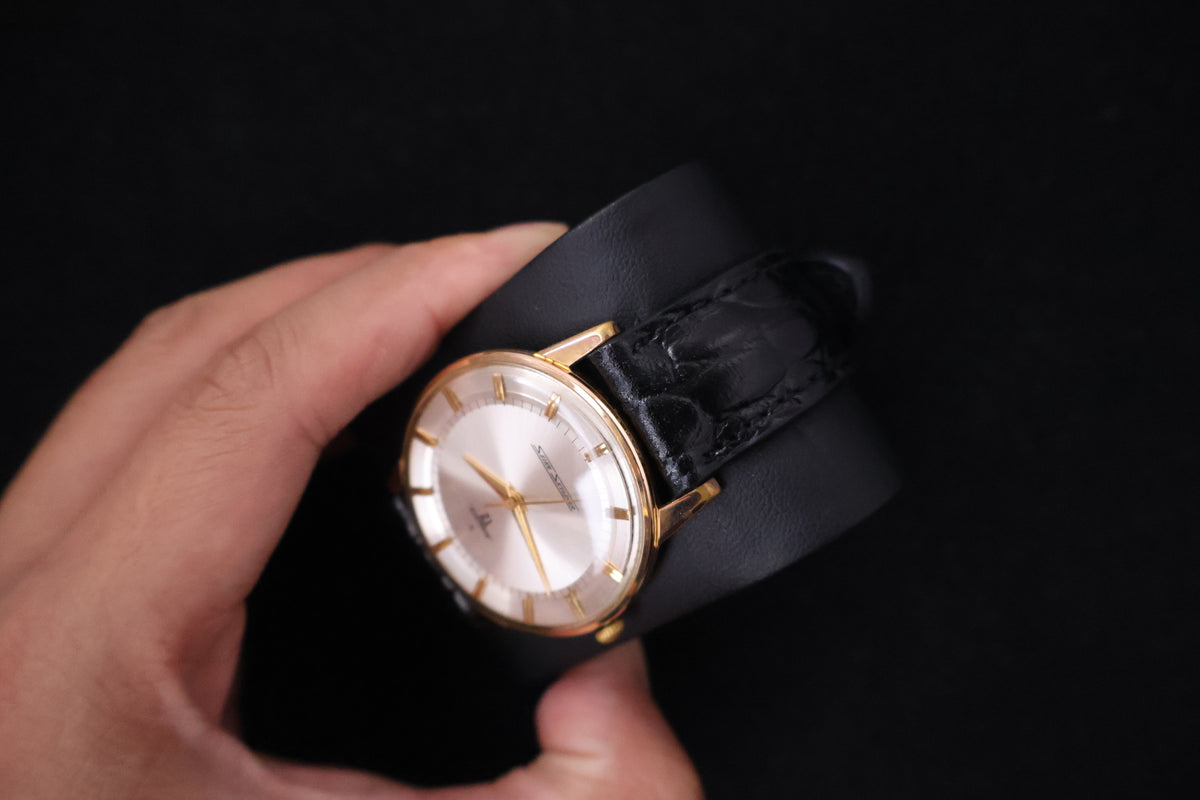 (SERVICED) Rare Vintage 1964 Seiko Skyliner EGP Gold Plated 21 Jewels - 16001