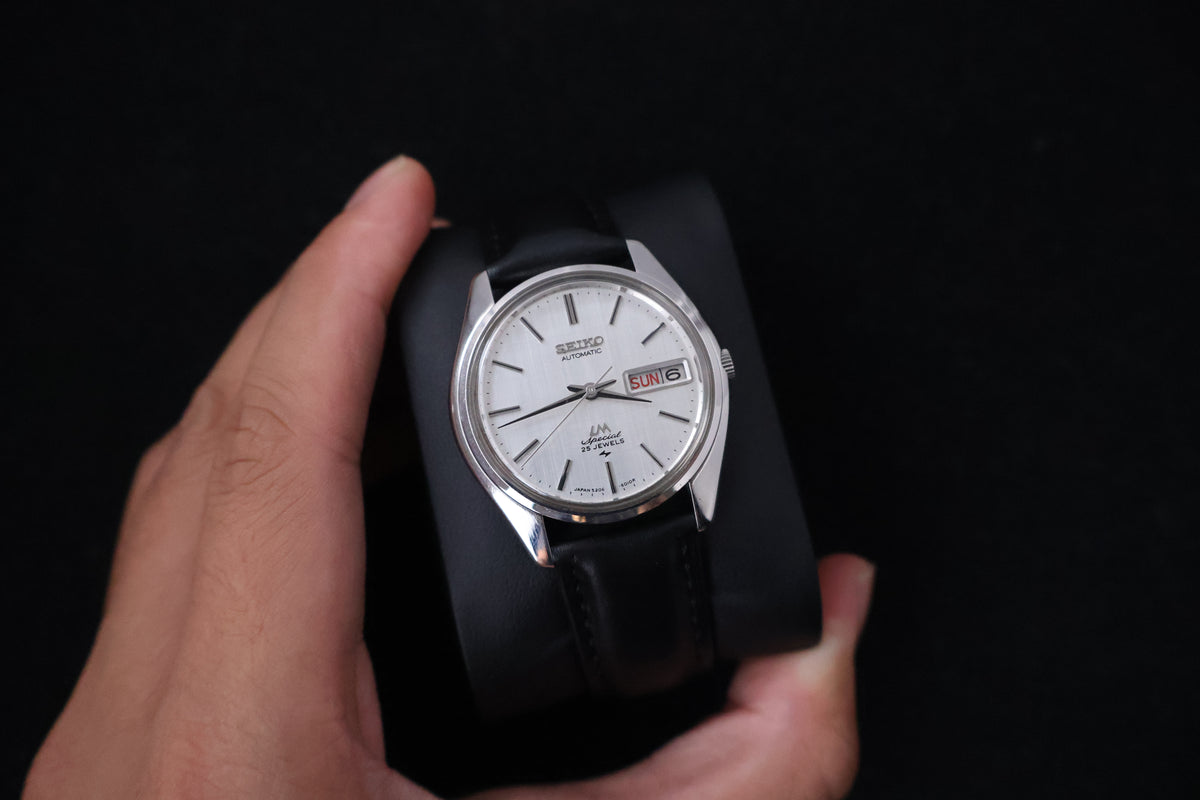 (SERVICED) Rare Vintage 1970 Seiko Lord Matic Special 23 Jewels 5206-6010