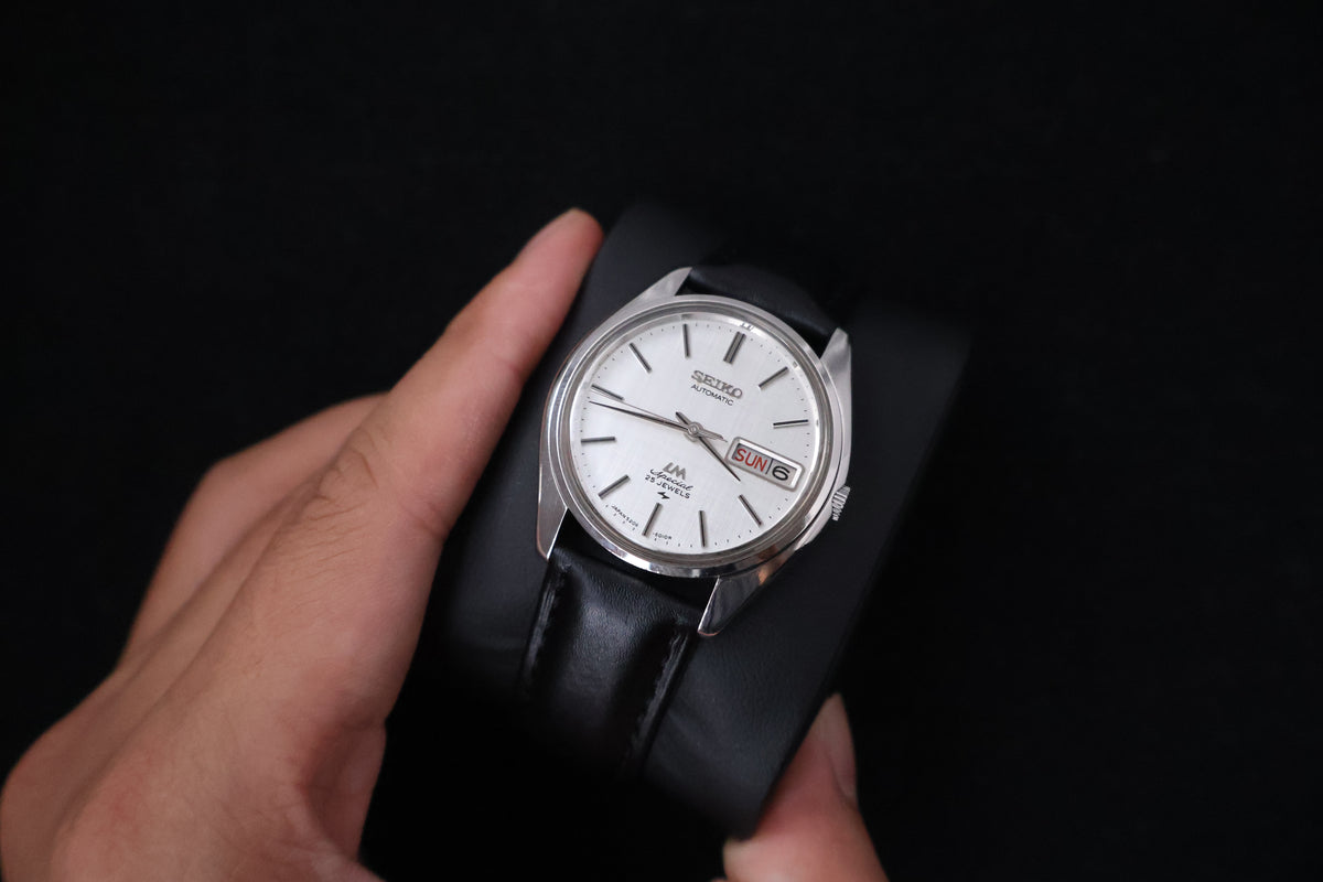 (SERVICED) Rare Vintage 1970 Seiko Lord Matic Special 23 Jewels 5206-6010