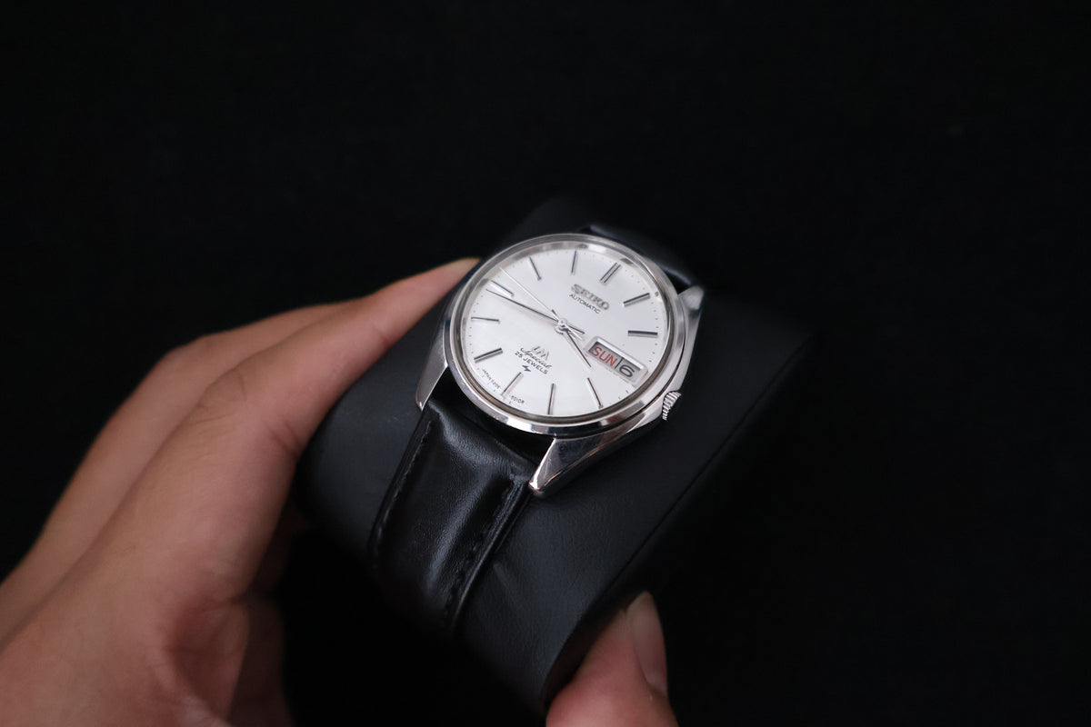 (SERVICED) Rare Vintage 1970 Seiko Lord Matic Special 23 Jewels 5206-6010