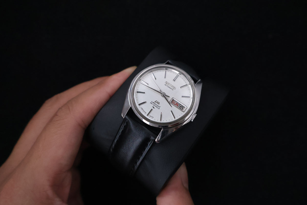 (SERVICED) Rare Vintage 1970 Seiko Lord Matic Special 23 Jewels 5206-6010