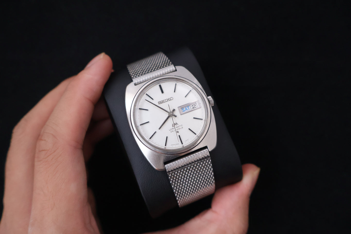 (SERVICED) Rare Vintage 1970 Seiko Lord Matic 25 Jewels 5606-7130