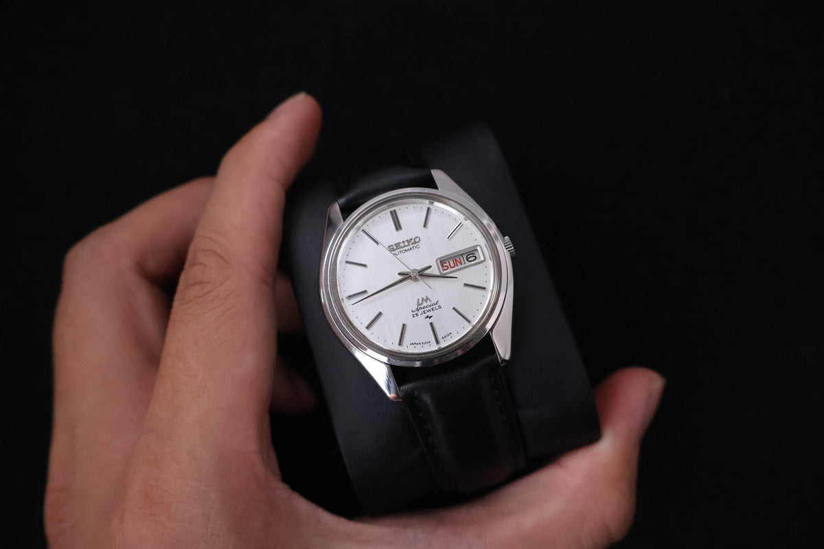 (SERVICED) Rare Vintage 1970 Seiko Lord Matic Special 23 Jewels 5206-6010