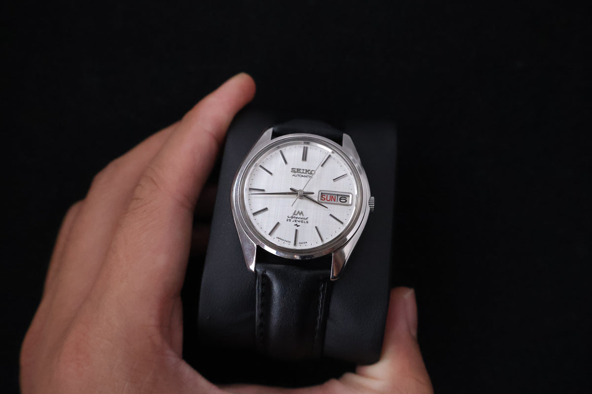 (SERVICED) Rare Vintage 1970 Seiko Lord Matic Special 23 Jewels 5206-6010